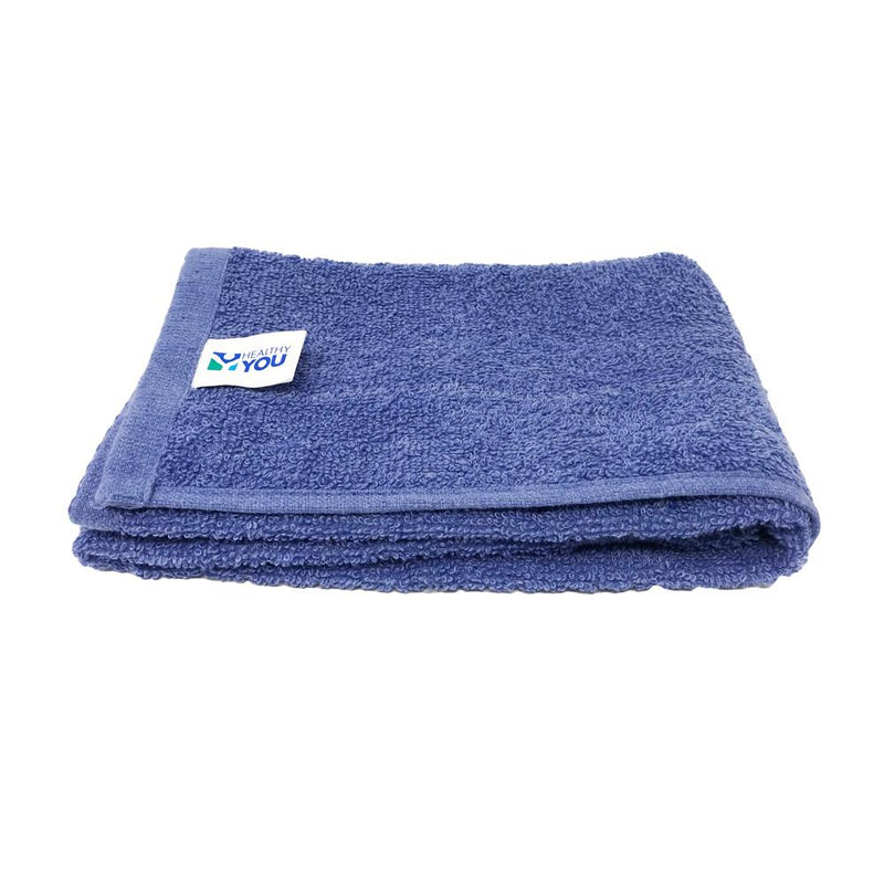 Healthy You™ Comfy Cotton Blend Towels - 16" x 27" Hand, Blue