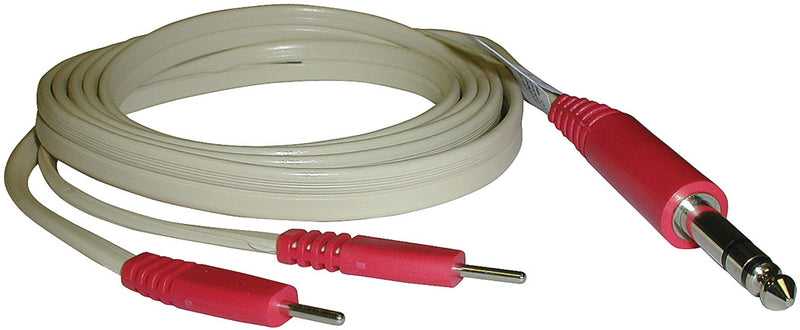 CMP Lead Wire, 120", Dyna, 1/4-2 pin to pins Ivory, Red