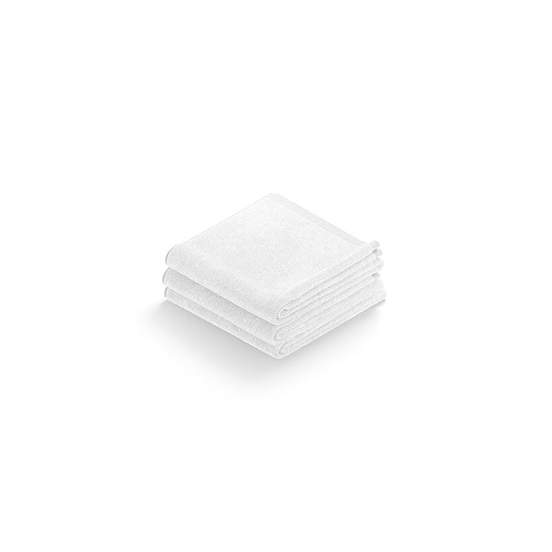 Healthy You® Comfy Cotton Blend Towels - 12" x 12" Wash, White