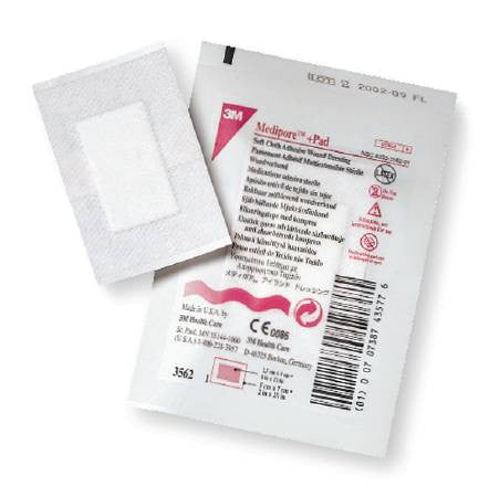 MCK Medipore 3.5"x8", Wound Dressing, Pad Cloth Adhesive