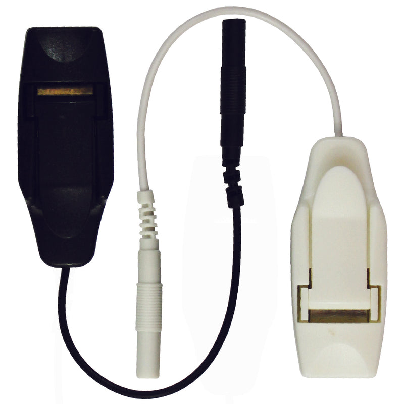 Zimmer Tab Lock Adapter Clip, 2mm Pin (Ivory/Black)