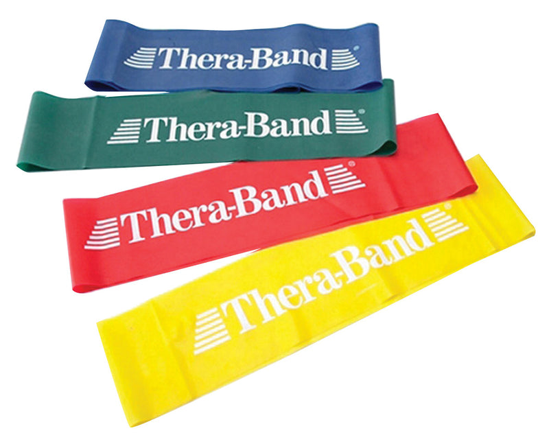 TheraBand 8" Band Loop - Yellow (thin)
