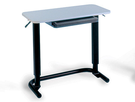 Hausmann Table, Hand Therapy, w/ Drawer 32"x18"x26-40"H