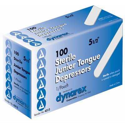 MCK Tongue Depressors, Sterile, 100/box