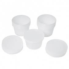 Putty cup, holds 2oz-4oz, 25/pk
